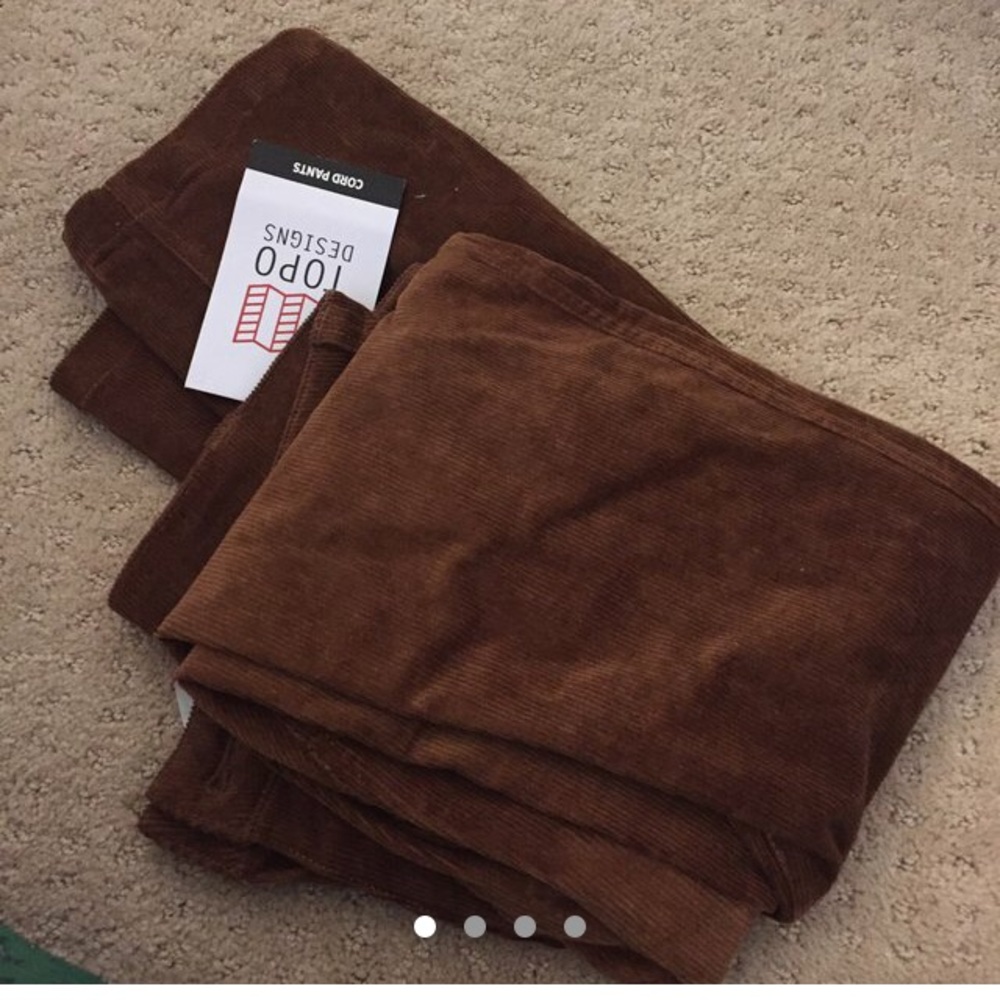 Brown corduroy pants brand new with tags